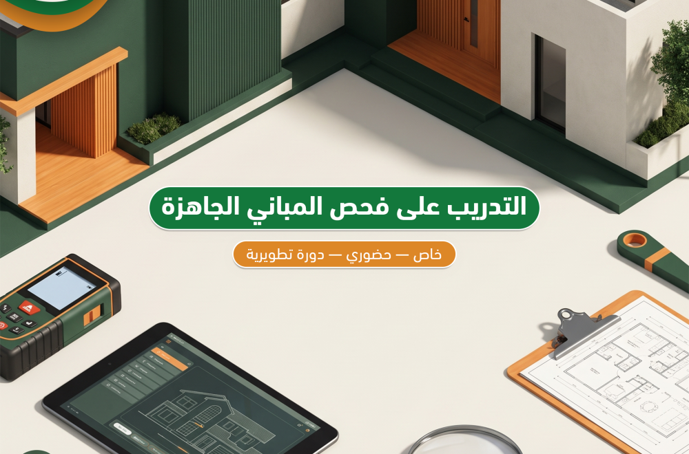 التدريب على فحص المباني الجاهزة